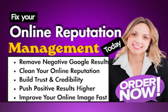 reverse SEO for online reputation management and negative content removal