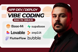 base44 vibe coding mvp replit app debug base44 web app lovable ai base44 expert