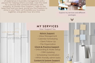 be your virtual assistant for admin tasks