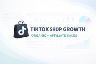 scale tiktok shop, organic and affiliate influencers outreach