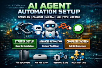 setup openclaw clawbot ai agent moltbot open claw n8n on vps mac mini claude ai