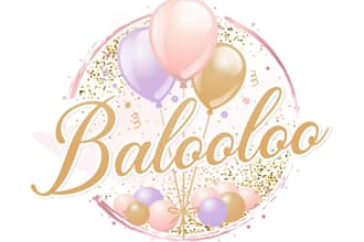 design creative balloon logo for your company