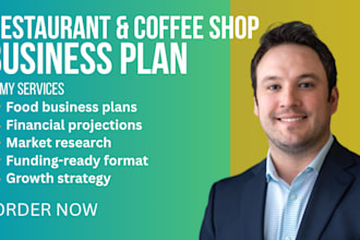 develop a restaurant or coffee shop business plan to get funding