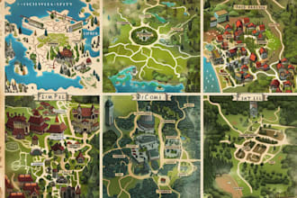 fantasy map illustration fantasy map design isometric map fantasy map maker