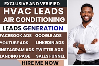 hvac leads hvac service leads local hvac clients hvac marketing facebook ads