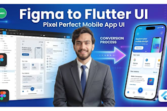 convert figma to flutter UI