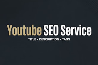 write youtube SEO title description and tags for your video