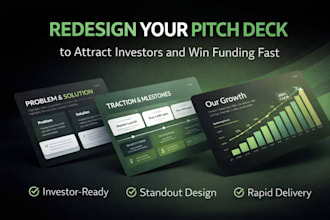 redesign your pitch deck to attract investors and win funding fast