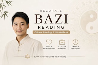 do accurate bazi reading for love, career and long term life guidance