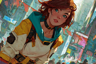draw cartoon illustrations for you