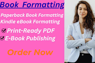 do book formatting, kdp book publishing, paper back, kindle ebook formatting