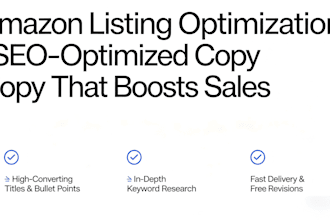 amazon listing writing  SEO  product  description copy