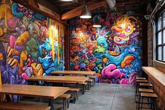 design professional hip hop graffiti art