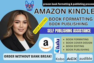 atticus book formatting amazon KDP book editing kindle formatting publishing