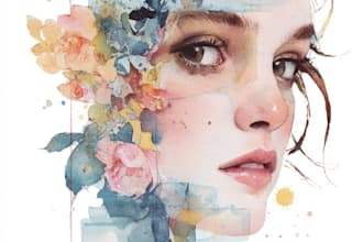 paint watercolor illustration and watercolor art