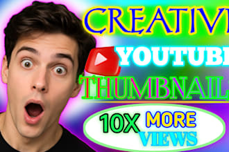 create high CTR youtube thumbnail