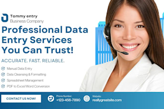 do data entry copy paste web reasearch as your virtual assisstant