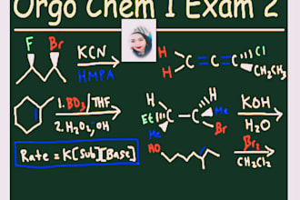 do general organic, analytical chemistry, biology, canvas