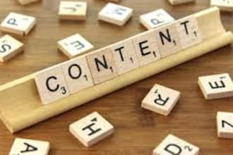 write a well structured website content