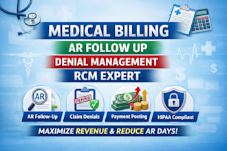 do medical billing, denial management, payment posting