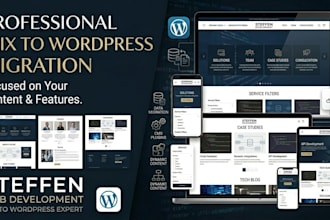 transform wix sites into dynamic wordpress platforms