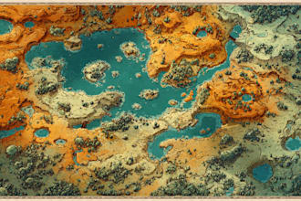 draw a custom map for fantasy, scifi, book or boardgame