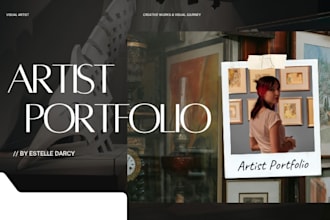 build fix squarespace fine art painter website 3d gallery portfolio website