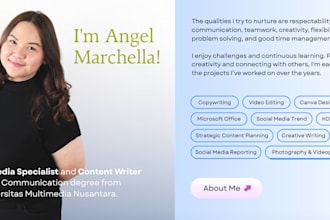 be your social media strategist and content writer