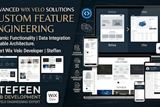 engineer advanced wix velo solutions for custom features