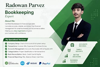 do quickbooks online bookkeeping cleanup and catch up
