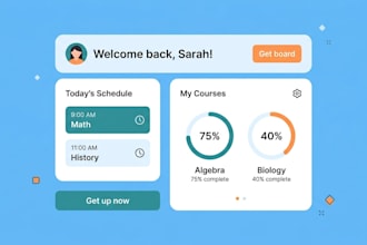 design UI UX for education apps