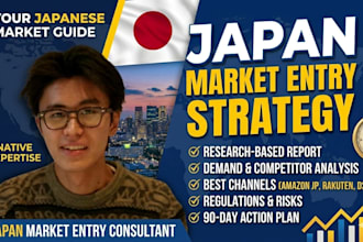 write a japan market entry strategy for your brand