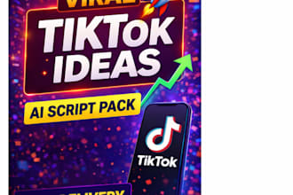 create viral tiktok faceless content ideas and scripts