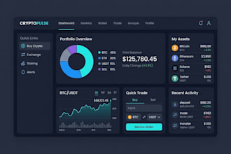 design UI UX for crypto platforms