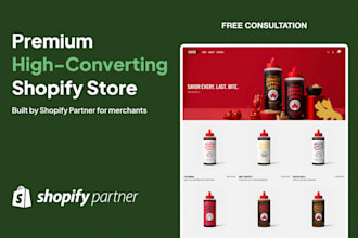 build a premium shopify store that converts