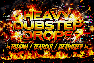 create a heavy dubstep drop riddim tearout deathstep