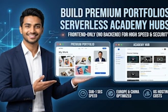 make customize business portfolios and websites