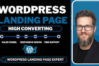 engineer a high conversion wordpress landing page with cro and dsgvo focus