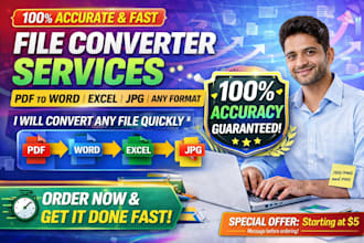 convert any file format PDF to word excel jpg png fast
