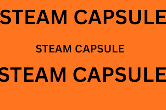 create concept art and steam capsule art