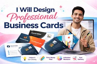 make business cards and broucher