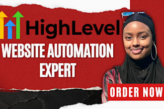 gohighlevel website, go high level landing page, gohighlevel automation expert