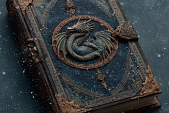 create a unique book cover design