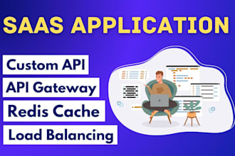 build saas backend with nginx API gateway and redis caching