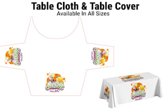 design table cloth, canopy tent and table cover