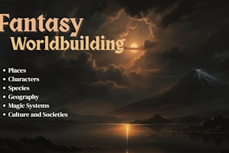 write fantasy worldbuilding for your ttrpg, dnd or novel