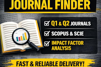 find suitable journals for your research paper