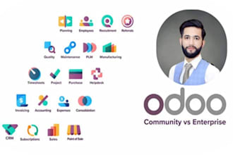 set up odoo accounting, invoicing, and multi company workflows