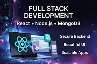 develop a full stack mern web application