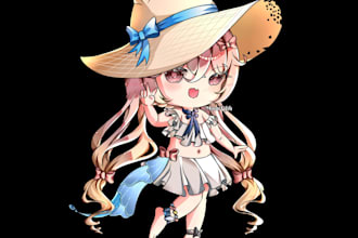 do chibi art fullbody type for you